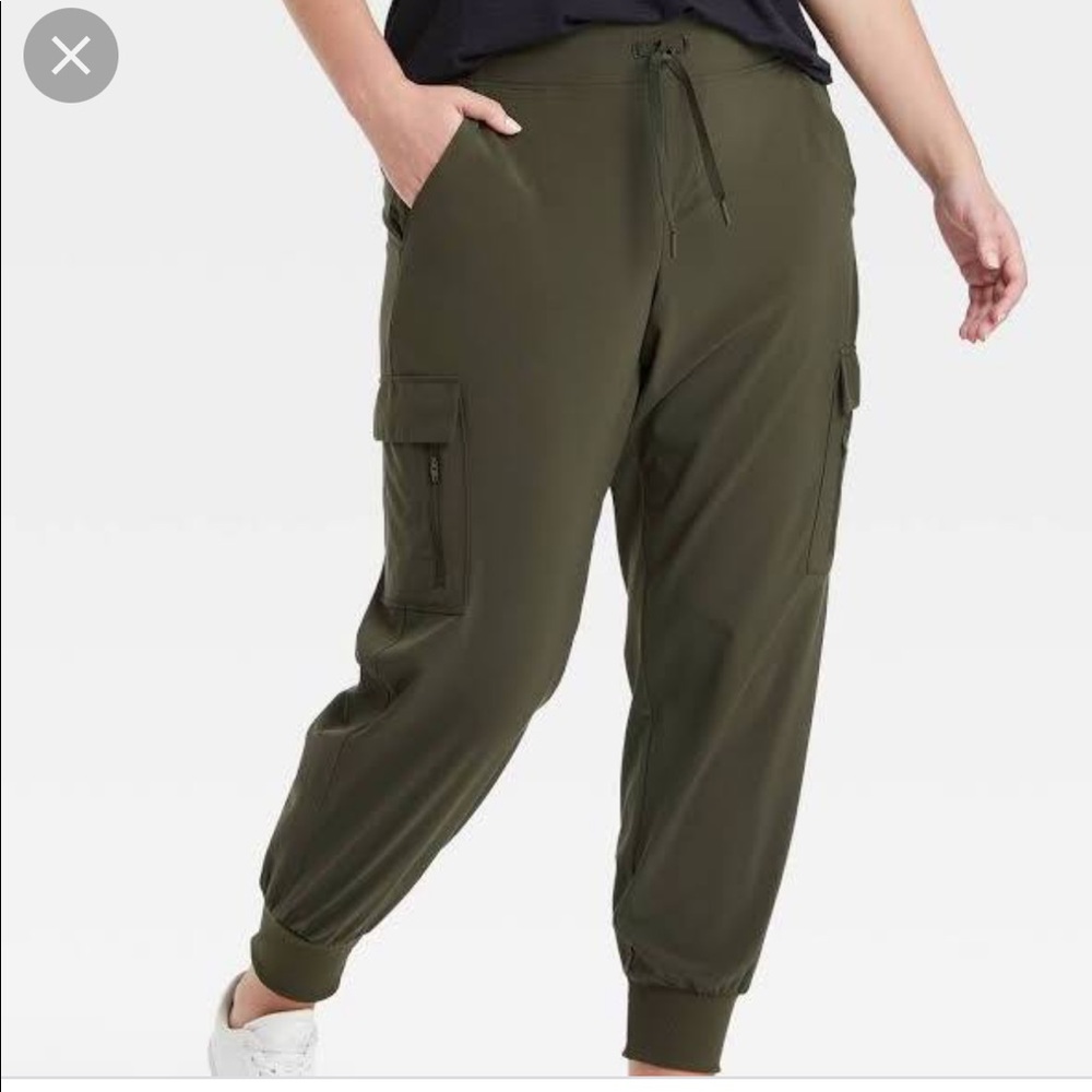 Victoria secret cargo jogger army green